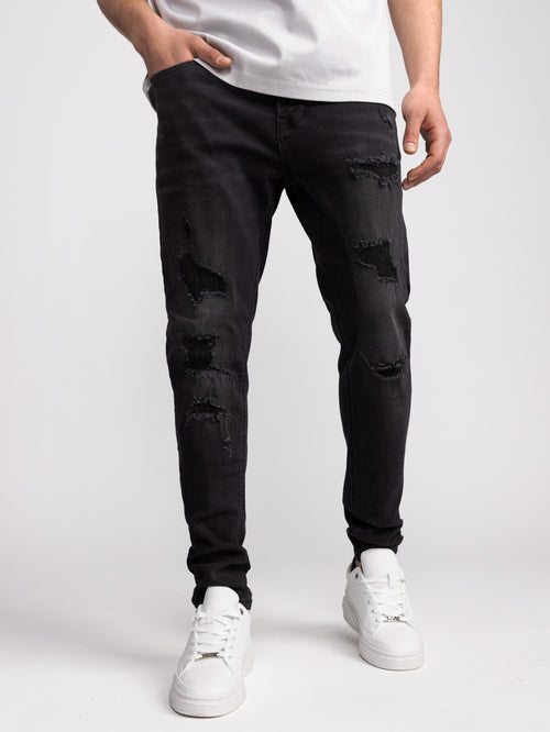 FASHION JEANS Black / 38