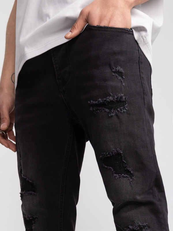 FASHION JEANS Black / 38