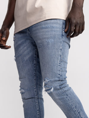 FASHION JEANS Light Blue / 38