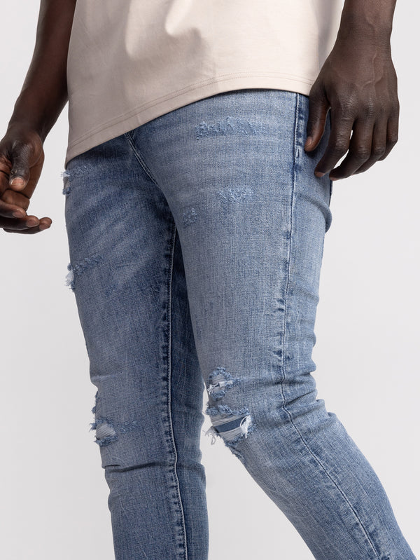 FASHION JEANS Light Blue / 38