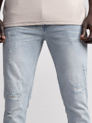 FASHION JEANS Light Blue / 38