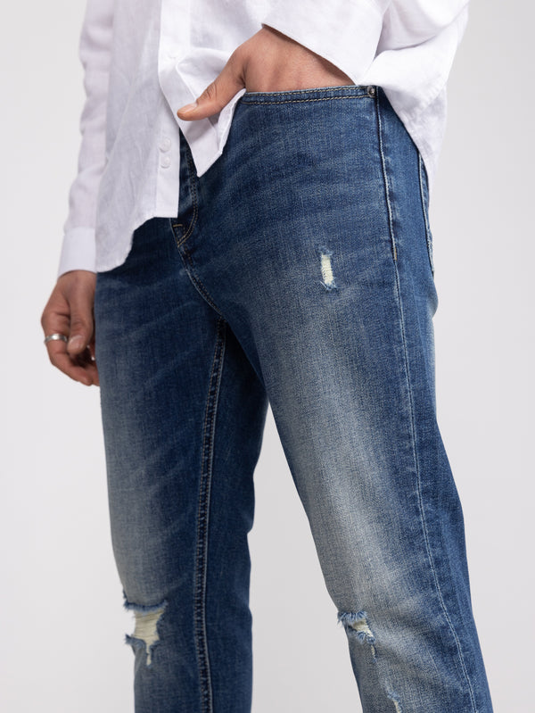 FASHION JEANS Blue / 38