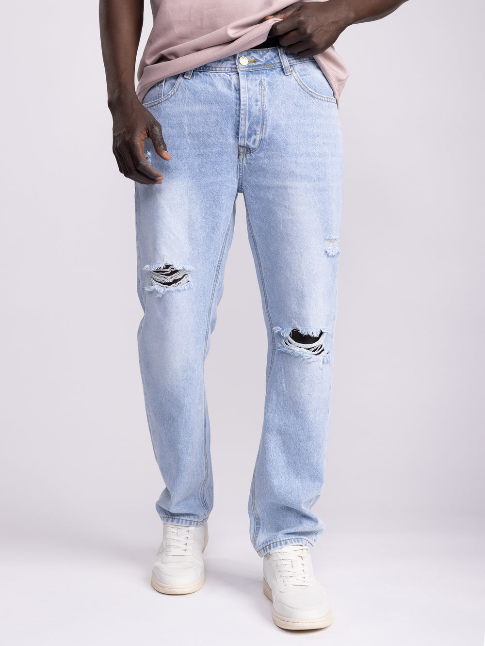 FASHION JEANS Light Blue / 38