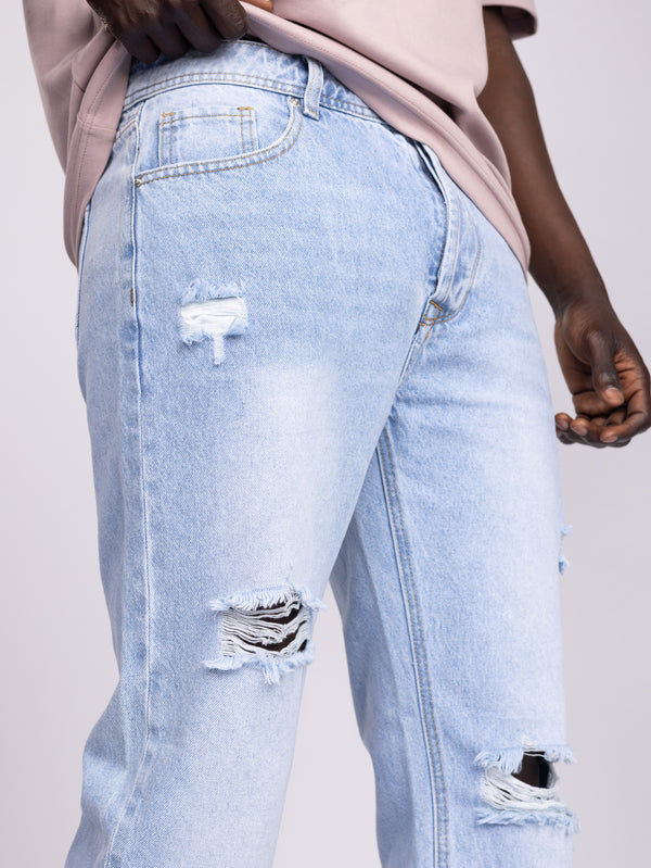 FASHION JEANS Light Blue / 38