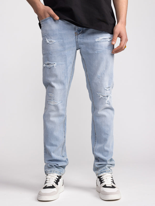 FASHION JEANS Light Blue / 38