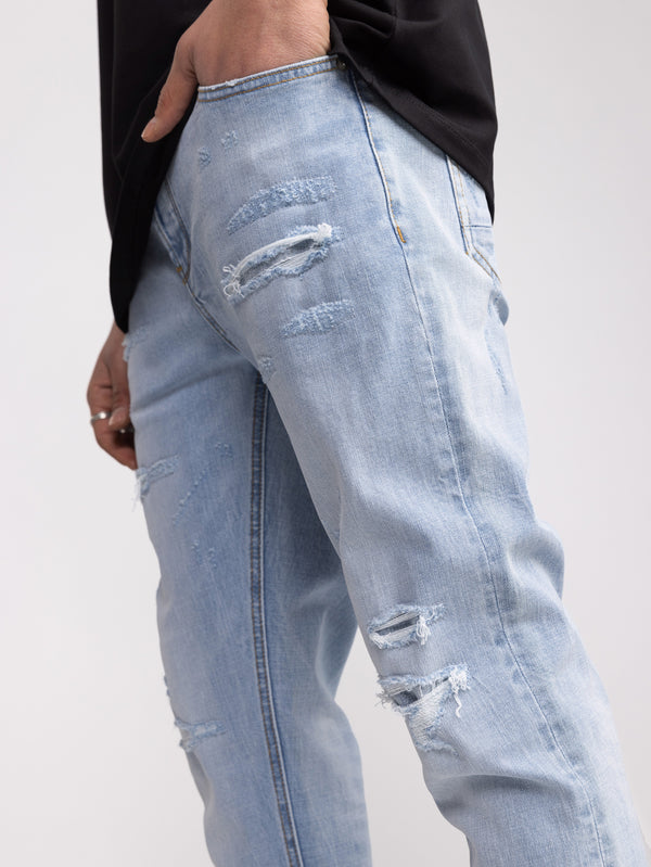 FASHION JEANS Light Blue / 38