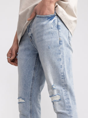 FASHION JEANS Light Blue / 38