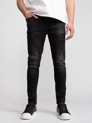 FASHION JEANS Black / 38