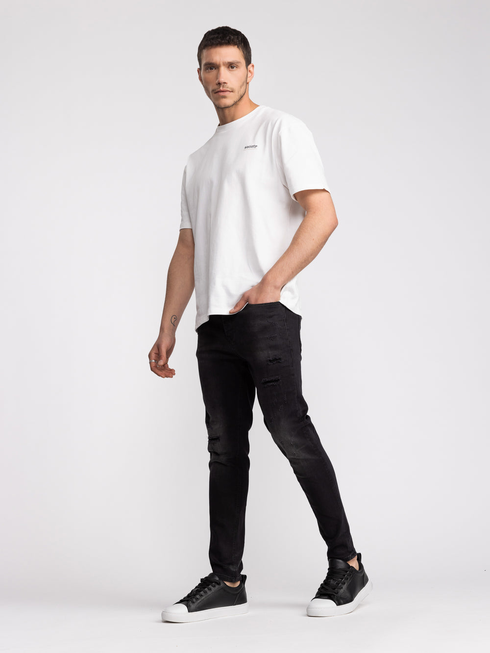 FASHION JEANS Black / 38