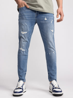 FASHION JEANS Blue / 38