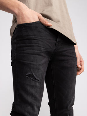FASHION JEANS Black / 38