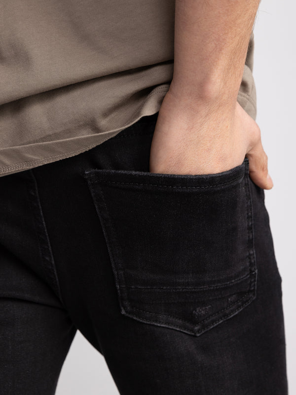 FASHION JEANS Black / 38
