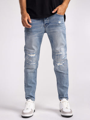 FASHION JEANS Light Blue / 38