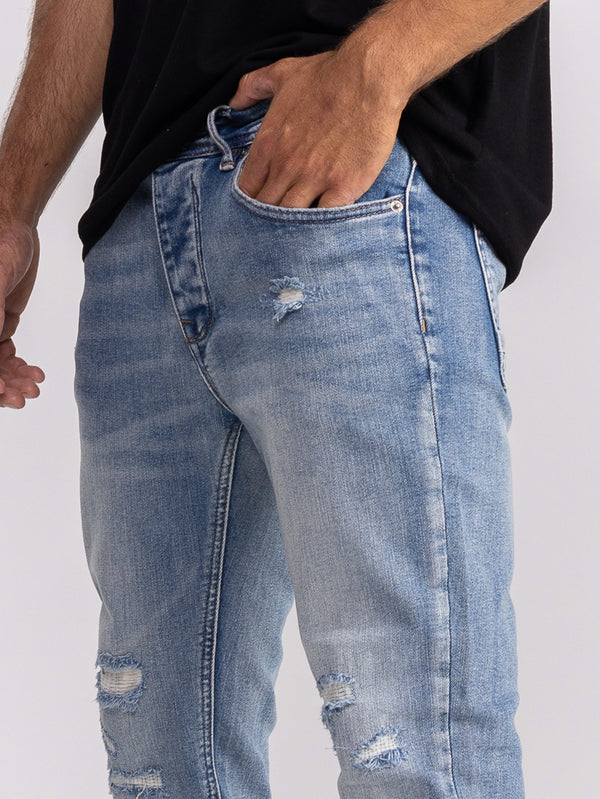 FASHION JEANS Light Blue / 38