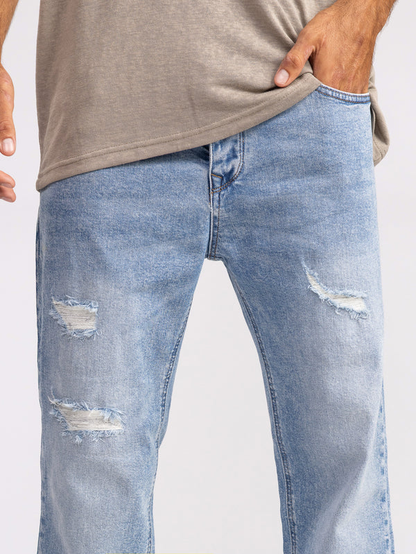 FASHION JEANS Light Blue / 38