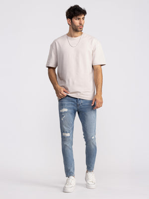 FASHION JEANS Light Blue / 38