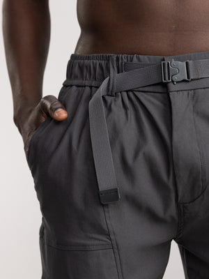 CARGO WOVEN PANTS Dark Gray / 48