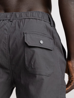 CARGO WOVEN PANTS Dark Gray / 48