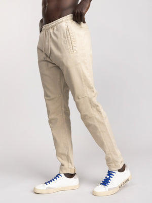 WOVEN PANTS Stone / 48