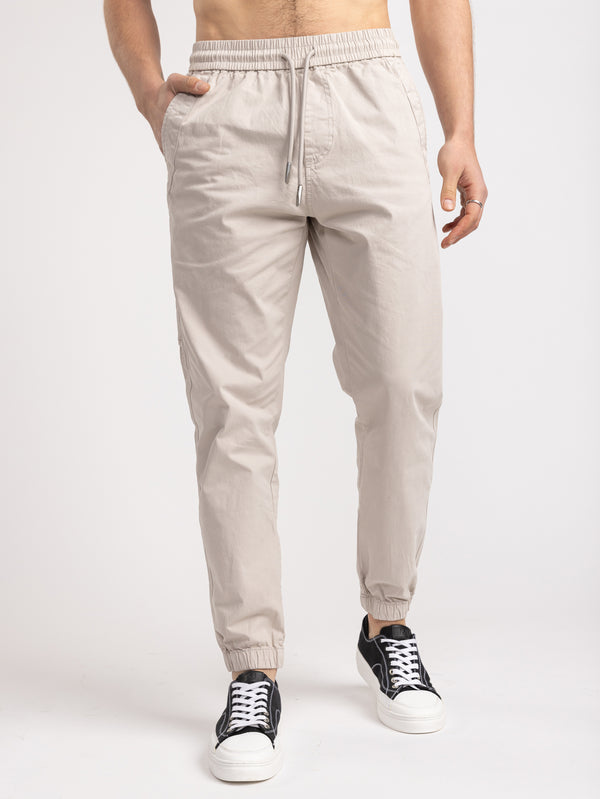 WOVEN PANTS Stone / 48