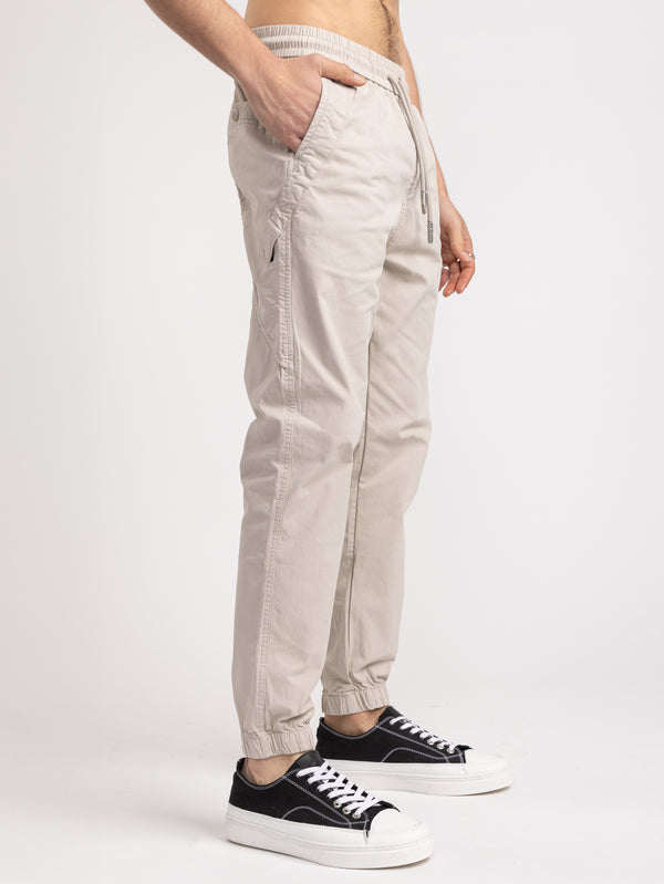 WOVEN PANTS Stone / 48