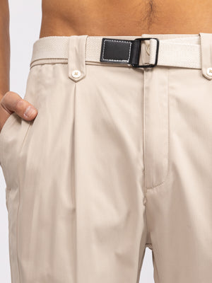 WOVEN PANTS Stone / 46