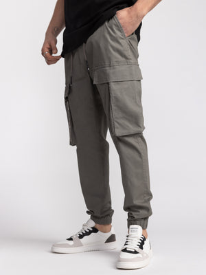 CARGO WOVEN PANTS Olive / 48