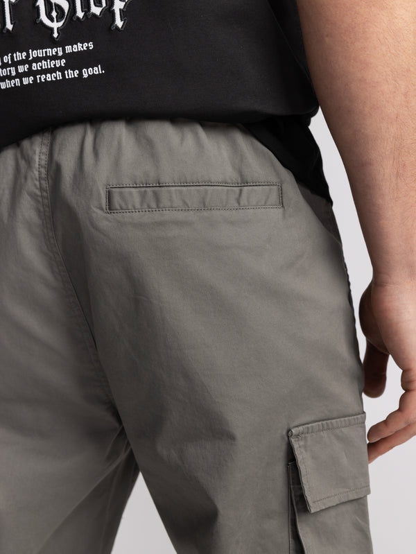 CARGO WOVEN PANTS Olive / 48