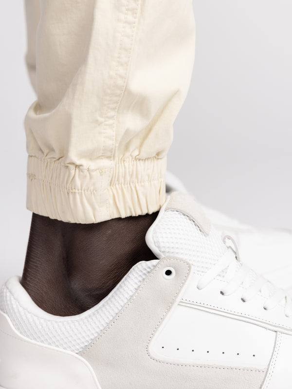 CARGO WOVEN PANTS Cream / 48