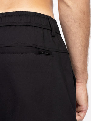 CARGO WOVEN PANTS Black / 48