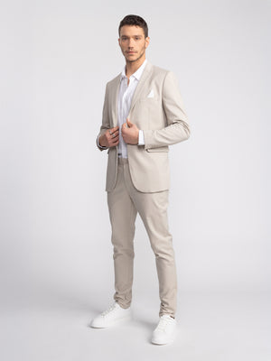FASHION SUIT PANTS Stone / 48