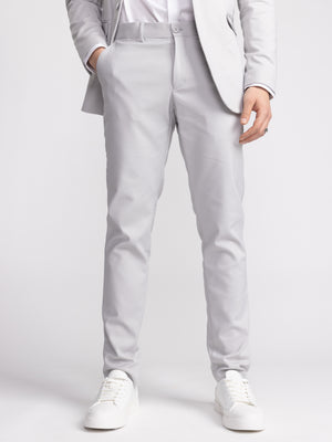 FASHION SUIT PANTS Light Gray / 48