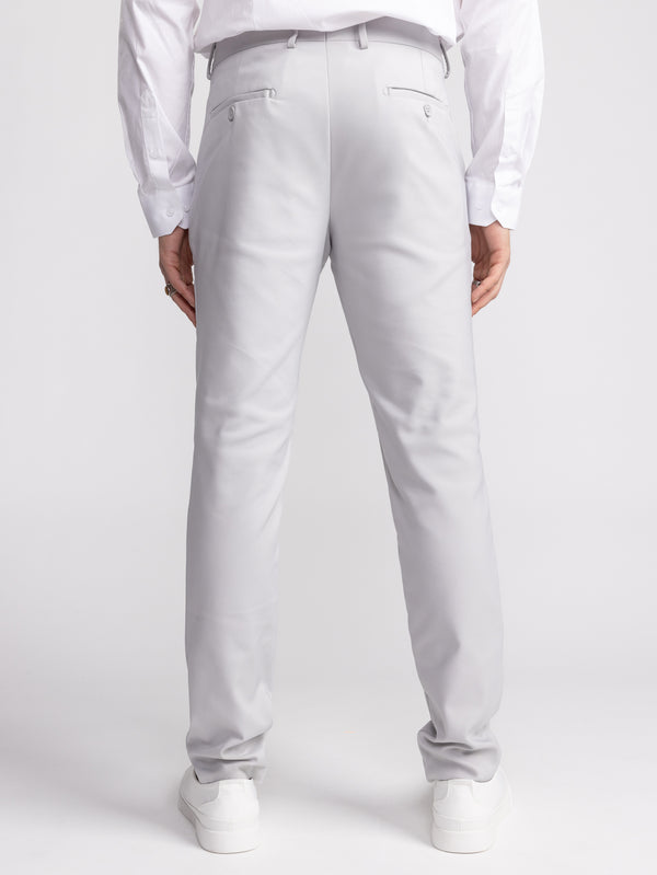 FASHION SUIT PANTS Light Gray / 48