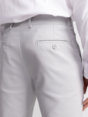 FASHION SUIT PANTS Light Gray / 48