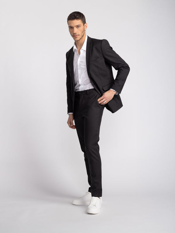 FASHION SUIT PANTS Black / 48