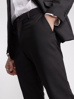 FASHION SUIT PANTS Black / 48