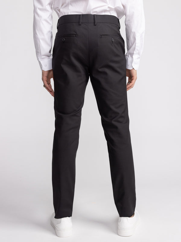 FASHION SUIT PANTS Black / 48