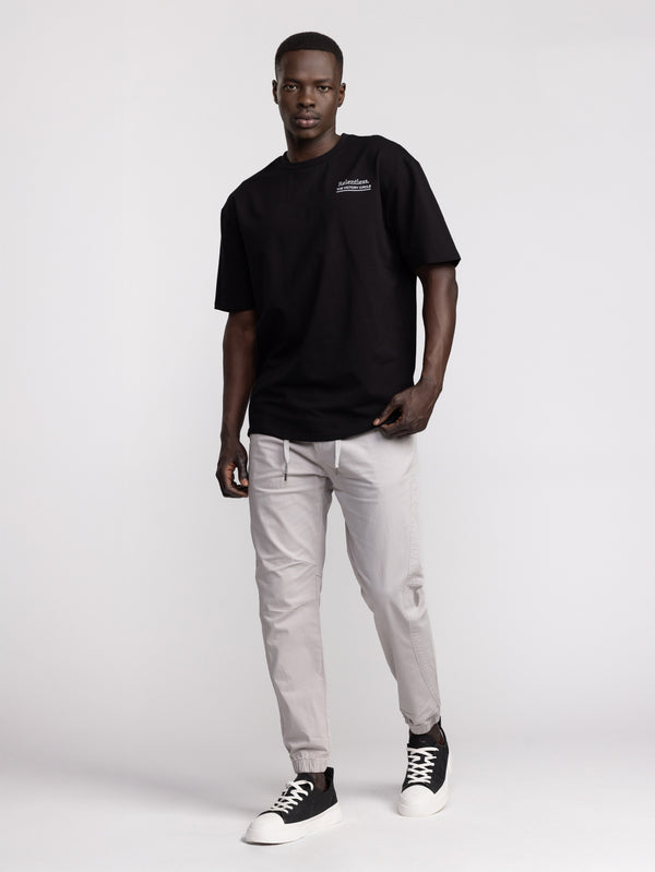 CARGO WOVEN PANTS Light Gray / 48