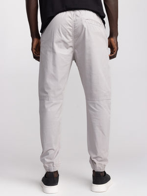 CARGO WOVEN PANTS Light Gray / 48