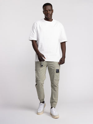 CARGO WOVEN PANTS Green / 48