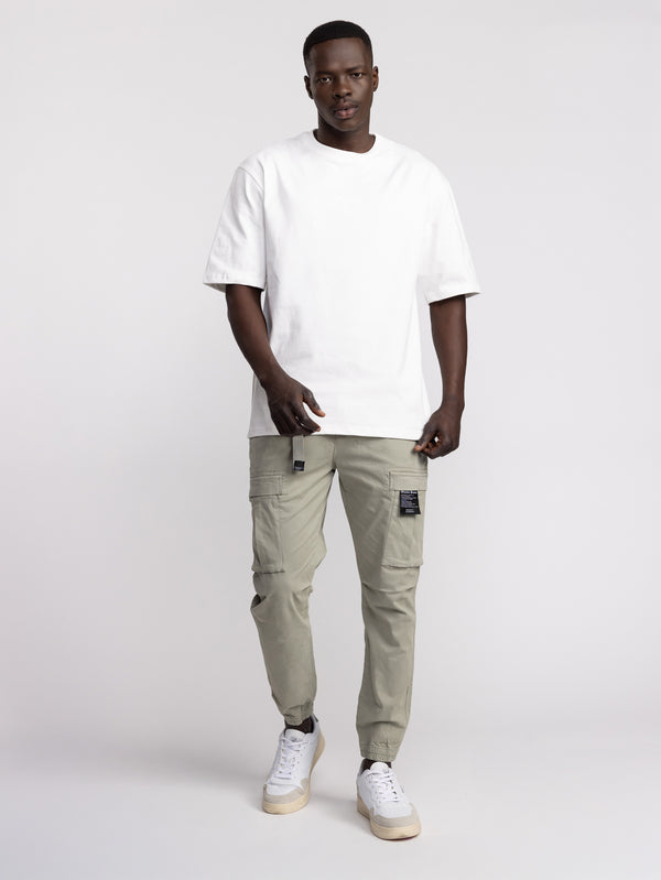 CARGO WOVEN PANTS Green / 48