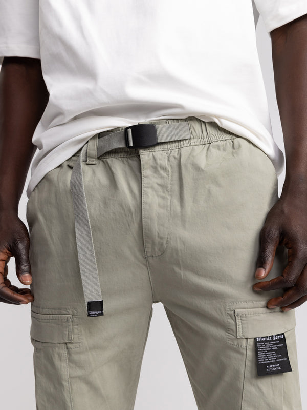 CARGO WOVEN PANTS Green / 48