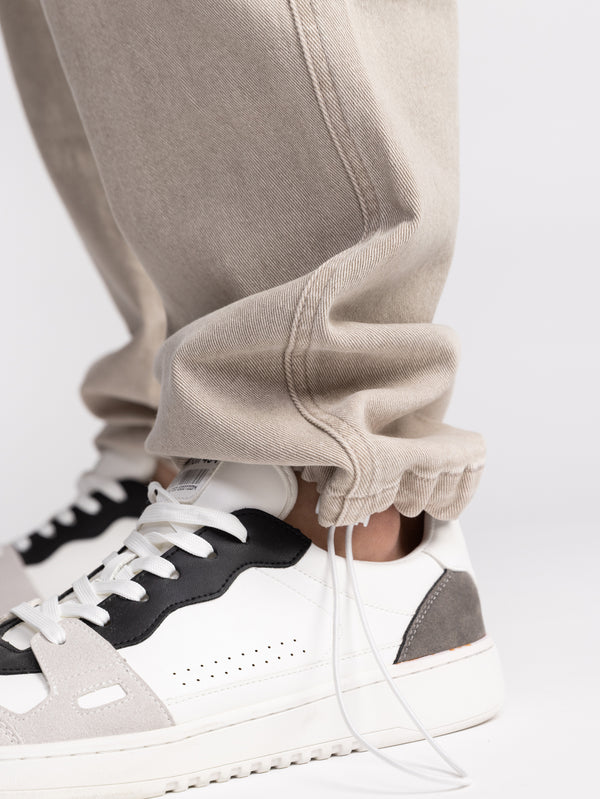 CARGO WOVEN PANTS Khaki / 46