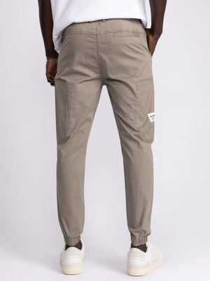 CARGO WOVEN PANTS Khaki / 48