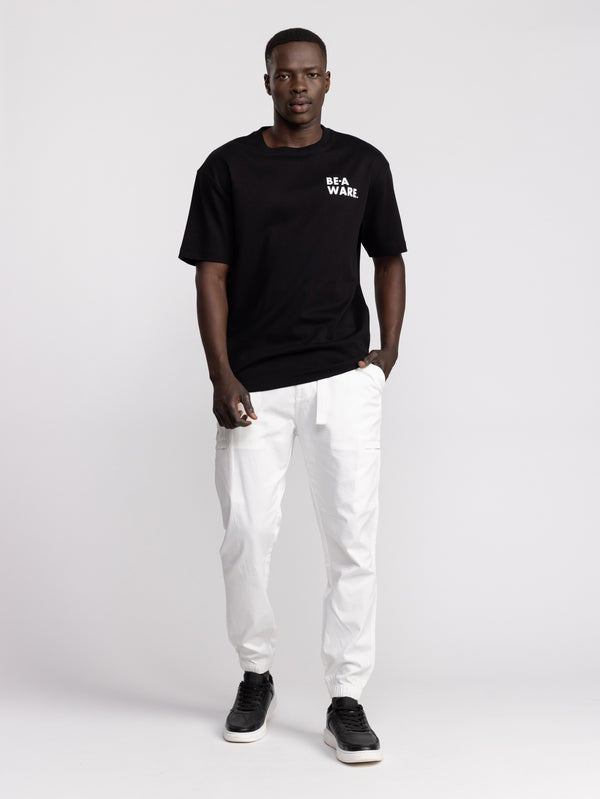 CARGO WOVEN PANTS White / 48