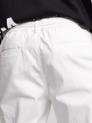 CARGO WOVEN PANTS White / 48