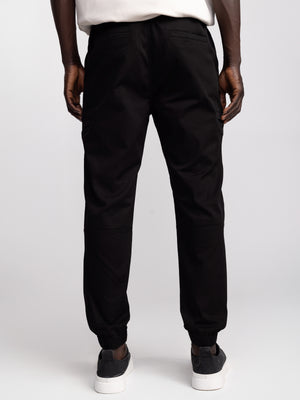 CARGO WOVEN PANTS Black / 48