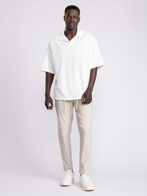 WOVEN PANTS Stone / 48