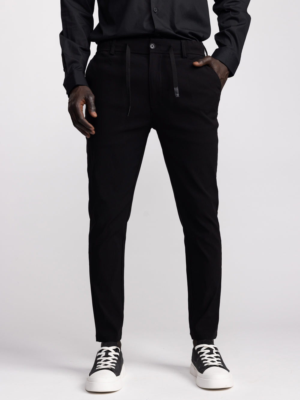 WOVEN PANTS Stone / 48