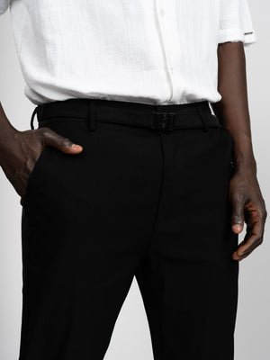 WOVEN PANTS Black / 48